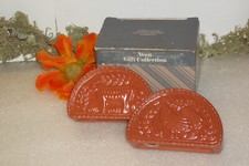 Avon Terra Cotta Cow & Rooster Salt and Pepper Shakers with Tray — listing 6