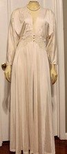 Vintage Lily of France Sleepwear Pink Satin Camisole with Lace Trim — listing 3