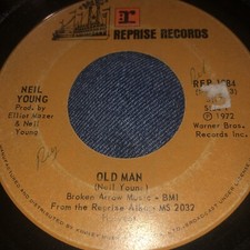 Neil Young "Old Man" / "The Needle and the Damage Done" 7" Vinyl Single (German Reprise Pressing) — listing 5
