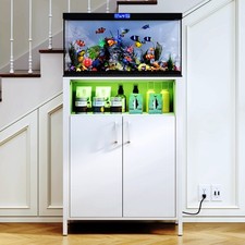 Acrylic Aquarium Tank with Hood, Light, and Wooden Stand 20-29 gallon — listing 2