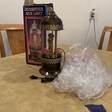 Vintage MCM Hanging Goddess Oil Rain Lamp — listing 3