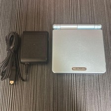 Nintendo Game Boy Advance SP Handheld Console Pearl Blue AGS-001 — listing 6