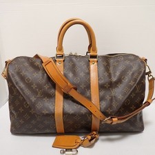 Louis Vuitton Keepall 50 Travel Duffle Bag in Black Epi Leather — listing 2