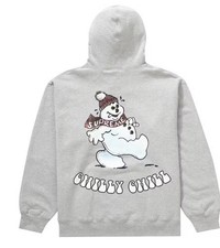 Supreme Snowman Hooded Sweatshirt Light Olive FW21 — listing 3