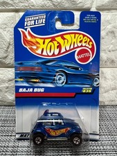 Hot Wheels Baja Bruiser Yellow Die-Cast Truck with Blackwall Wheels