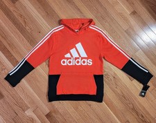 adidas Youth Big Logo Pullover Hoodie, Black, Size L (14/16) — listing 3