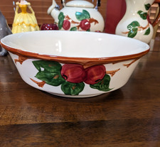 Franciscan Apple Pattern Cereal/Soup Bowl, Hand Decorated — listing 5