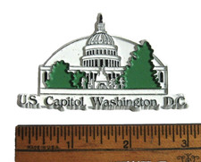 Vintage "The Capitol, Washington D.C." Souvenir Transferware Decorative Plate — listing 3