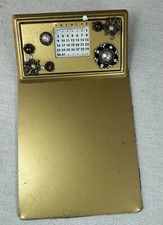 Vintage Large Metal Clipboard with Heavy Cast Iron Bulldog Clip — listing 2