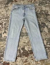 Vintage Levi's Orange Tab Light Wash Denim Jeans, Made in USA, Youth Size 10 — listing 5