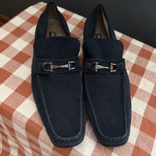 Stacy Adams Redzone Collection Men's Cognac Leather Bit Loafers Size is on the insole