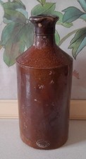 Antique Salt-Glazed Stoneware Ginger Beer / Ale Bottle, Blob-Top — listing 4