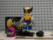 LEGO Marvel Super Heroes Wolverine Minifigure (Yellow/Brown Costume) — listing 6