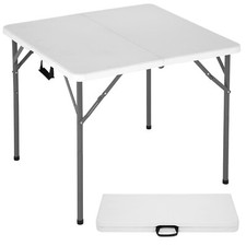 Vintage Folding Card Table and 4 Matching Folding Chairs Set