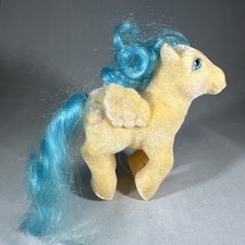 Vintage My Little Pony G1 Teal Earth Pony with Purple Hair and Yellow Triangle Symbol — listing 3
