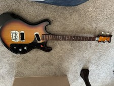 Vintage 1960s Japanese Sunburst Electric Bass Guitar (MIJ, unbranded/possible Teisco-Kawai) — listing 3