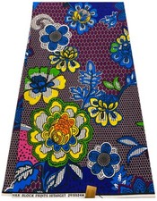 African Wax Print Ankara Blazer Jacket with Multicolor Geometric Diamond Pattern — listing 5