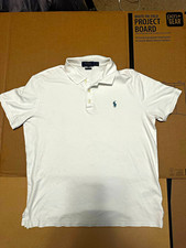 Polo Ralph Lauren Royal Blue Applique Spellout Logo T-Shirt, Size S — listing 6