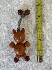 Tykie Toy Bakelite Beaded Jointed Clown Figure Pull Toy — listing 4