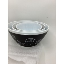 Vintage Charm 'Rise N' Shine' Turquoise Butterprint 10-Cup Mixing Bowl (Pyrex-Inspired Reproduction) — listing 3