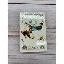 Norman Rockwell Four Seasons Playing Cards Set (Spring, Summer, Fall, Winter) - Sealed, 4 Decks — listing 4