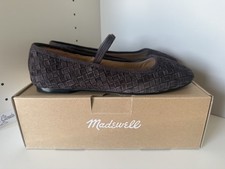 Madewell Black Patent Leather T-Strap Ballet Flats, listing 2