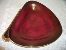 Carlton Ware Rouge Royale Demitasse Cup & Saucer with Gilt Grapevine Decoration — listing 3