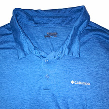 Columbia Sportswear Omni-Wick Long Sleeve Button-Up Shirt with Tree Print, Men's Size Large — listing 6