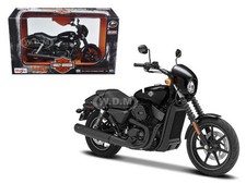 Maisto Harley-Davidson Street Stalker 1:18 Die Cast Motorcycle with Chrome Display Base and Original Box (Avon #33399) — listing 3