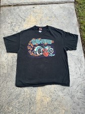 Vintage 1988 Harley-Davidson Eagle & Moon Faded Black T-Shirt (Speed Limit 70) — listing 5