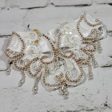 Vintage Beaded Faux Pearl Detachable Collar, Made in Japan — listing 3