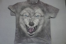 The Mountain Giraffe Face Tie-Dye Graphic T-Shirt, Men's Size M — listing 2