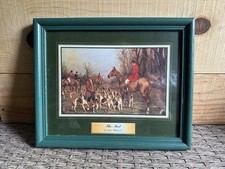 George Wright Fox Hunting Scene Framed Print