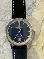 Hamilton American Classic Intra-Matic Automatic Watch with Brown Leather Strap — listing 2