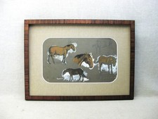 Antique Pen & Ink Watercolour Illustration 'The Village Band' - Comic Marching Musicians — listing 4