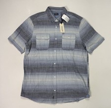 Buffalo David Bitton Men's Striped Button-Down Shirt Size M