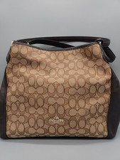 Coach Lexy Pebbled Leather Shoulder Hobo Bag in Teal Blue