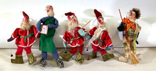 Antique German 'Merry Christmas' Souvenir Cup with Santa Claus Transfer, Pink Luster Rim — listing 2