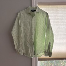 Ralph Lauren Men's Plaid Long-Sleeve Button-Down Shirt, Size L — listing 3