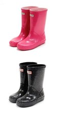 Hunter Original Kids First Classic Wellington Boots, Red, Size 4 Kids — listing 3