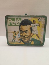 Vintage 1975 Pelé Metal Lunchbox (No Thermos)