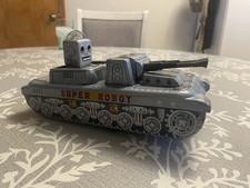 Vintage Battery-Operated Remote Control Space Tank Toy with Astronaut Crew, Made in Japan — listing 2