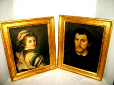 Florentine Giltwood Frame with Watercolor Botanical Print — listing 3