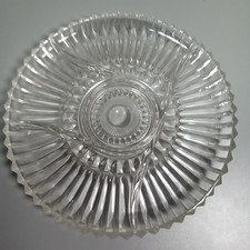 Indiana Glass Clear Ribbed 4-Part Divided Relish Tray — listing 2