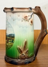 Gerold Porzellan Bavaria Fox Hunt Scene Porcelain Beer Stein/Mug with Gold Trim — listing 2