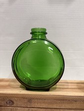 Vintage Sunsweet Prune Juice Emerald Green Glass Bottle — listing 2