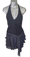 BCBG Max Azria Pale Lime Woven Halter Dress, Size 2, NWT — listing 6