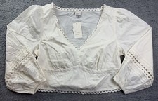 A New Day Women's White Crochet Lace Halter Neck Sleeveless Dress, Size XXL — listing 5