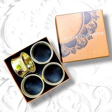 Jay Strongwater Enamel & Swarovski Crystal Frog Napkin Rings (Set) — listing 6