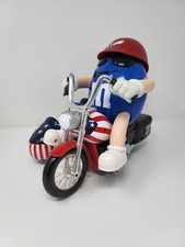 M&M's Red, White & Blue Motorcycle Candy Dispenser - Limited Edition Collectible — listing 2